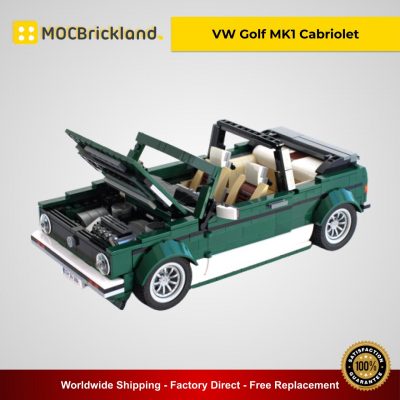 creator moc 26778 vw golf mk1 cabriolet compatible with moc 10242 by buildme mocbrickland 1913