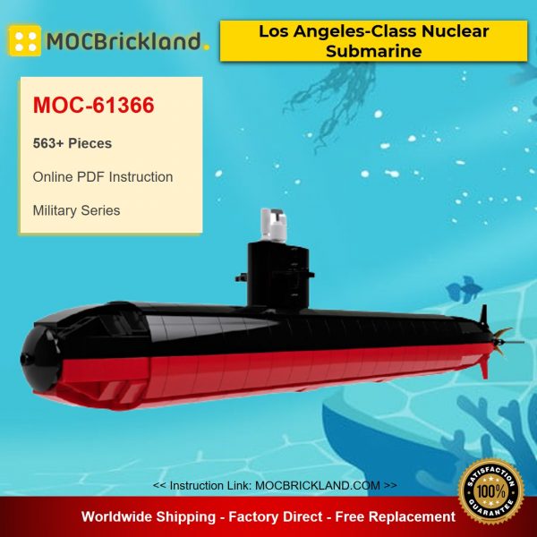 military moc 61366 los angeles class nuclear submarine by veyniac mocbrickland 4762