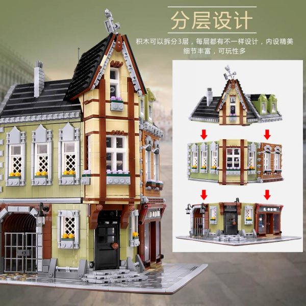 modular building zhegao ql0919 corner mall 4094