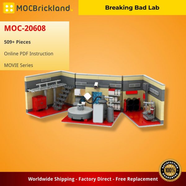 movie moc 20608 breaking bad lab by onebrickpony mocbrickland 4745