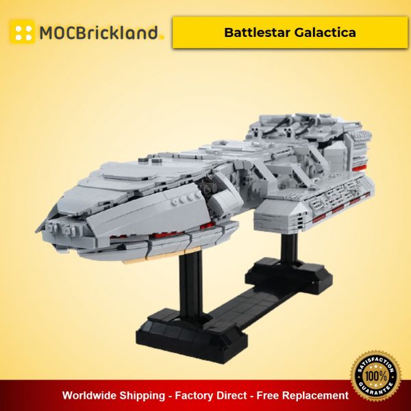 space moc 90066 battlestar galactica mocbrickland 8767