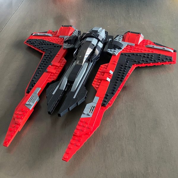 star wars moc 32053 customized darth moores fighter mocbrickland 4772