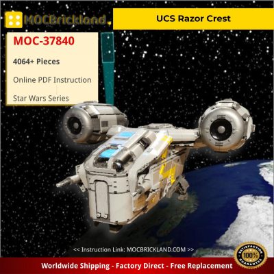 Star Wars MOC-37840 UCS Razor Crest MOCBRICKLAND