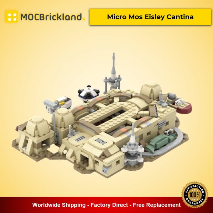STAR WARS MOC-57537 Micro Mos Eisley Cantina MOCBRICKLAND