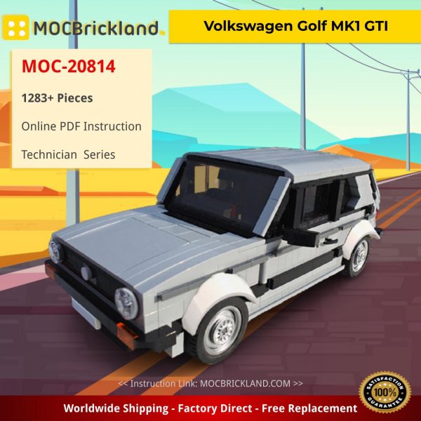 technic moc 20814 volkswagen golf mk1 gti by hasskabal mocbrickland 5511