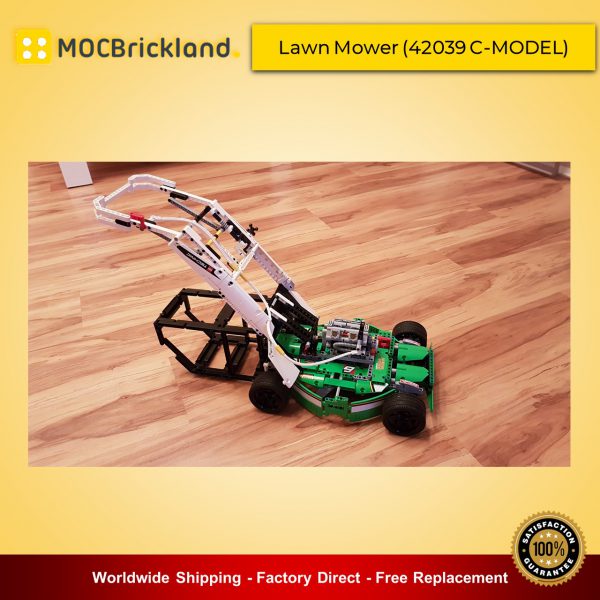 technic moc 4867 lawn mower 42039 c model by pg mocbrickland 5894
