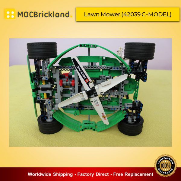 technic moc 4867 lawn mower 42039 c model by pg mocbrickland 8409