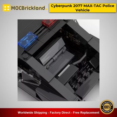 technic moc 50095 cyberpunk 2077 max tac police vehicle from 2013 teaser trailer by ycbricks mocbrickland 7024