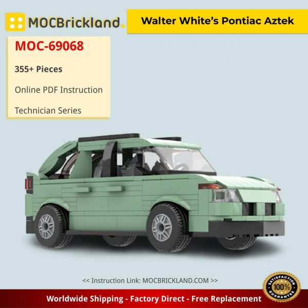 technic moc 69068 walter whites pontiac aztek by onebrickpony mocbrickland 8647