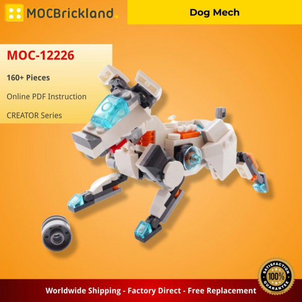 CREATOR MOC 12226 Dog Mech by dvdliu MOCBRICKLAND 2