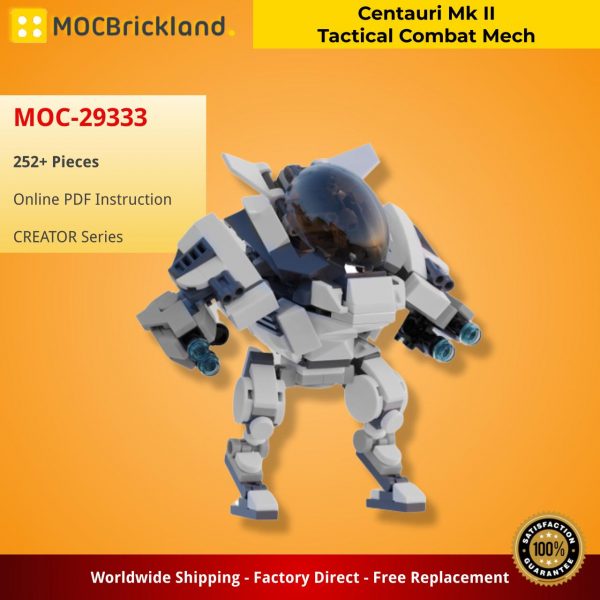 CREATOR MOC 29333 Centauri Mk II Tactical Combat Mech by X nthropie MOCBRICKLAND 2