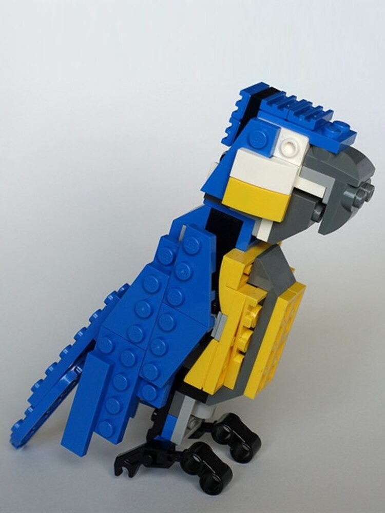 CREATOR MOC 34581 31087 Parrot by Tomik MOCBRICKLAND 3