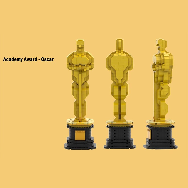 CREATOR MOC 36684 Academy Awards Oscar by BrixLab MOCBRICKLAND 3 1