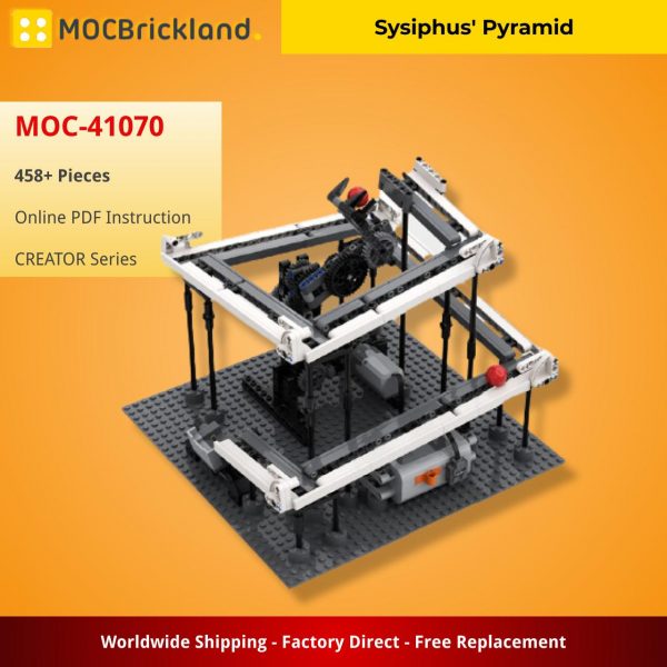 CREATOR MOC 41070 Sysiphus Pyramid by Philoo MOCBRICKLAND 2
