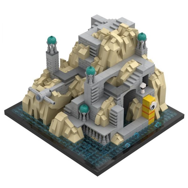 CREATOR MOC 50337 Monument Valley The Descent by YCBricks MOCBRICKLAND 1