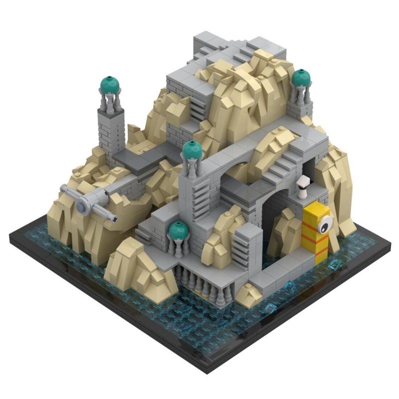 CREATOR MOC 50337 Monument Valley The Descent by YCBricks MOCBRICKLAND 1 800x800 1