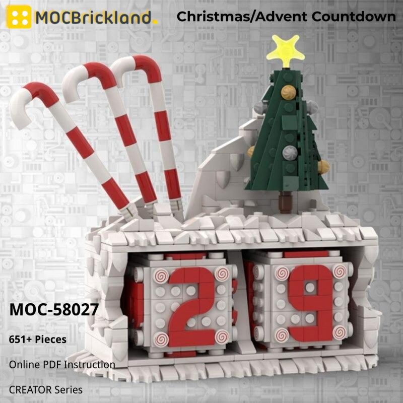 CREATOR MOC 58027 ChristmasAdvent Countdown by Jeffy O MOCBRICKLAND 2 800x800 1