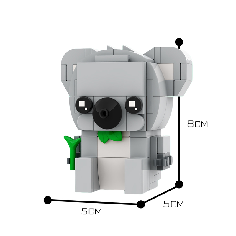 CREATOR MOC 61905 Koala BrickHeadz 1 1