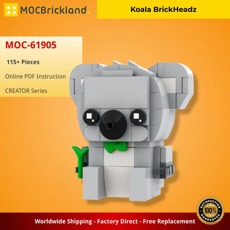 CREATOR MOC 61905 Koala BrickHeadz 800x800 1