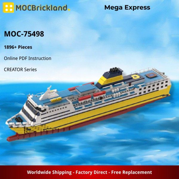 CREATOR MOC 75498 Mega Express by bru bri mocs MOCBRICKLAND 5