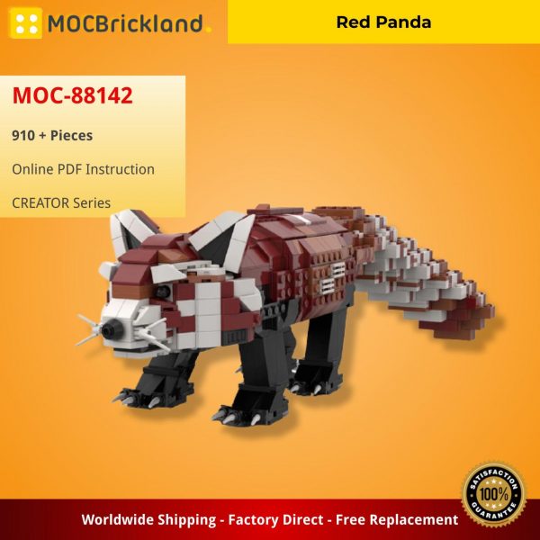 CREATOR MOC 88142 Red Panda by MooreBrix MOCBRICKLAND 1