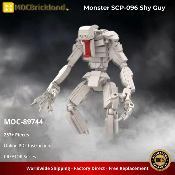 CREATOR MOC 89744 Monster SCP 096 Shy Guy MOCBRICKLAND 3