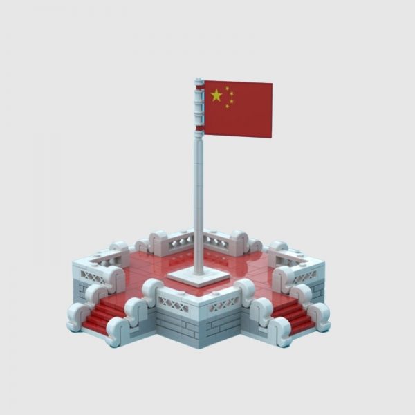CREATOR MOC 89758 Tiananmen Flag Raising MOCBRICKLAND 1