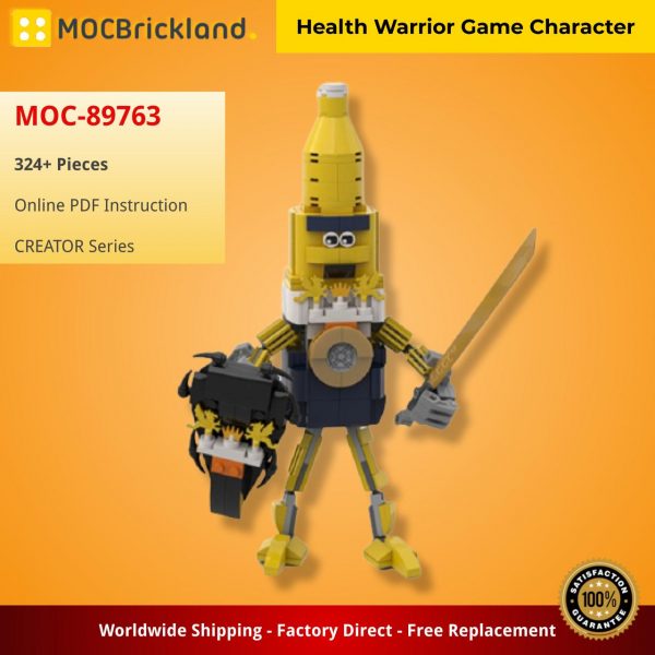 CREATOR MOC 89763 Health Warrior Game Character MOCBRICKLAND 1