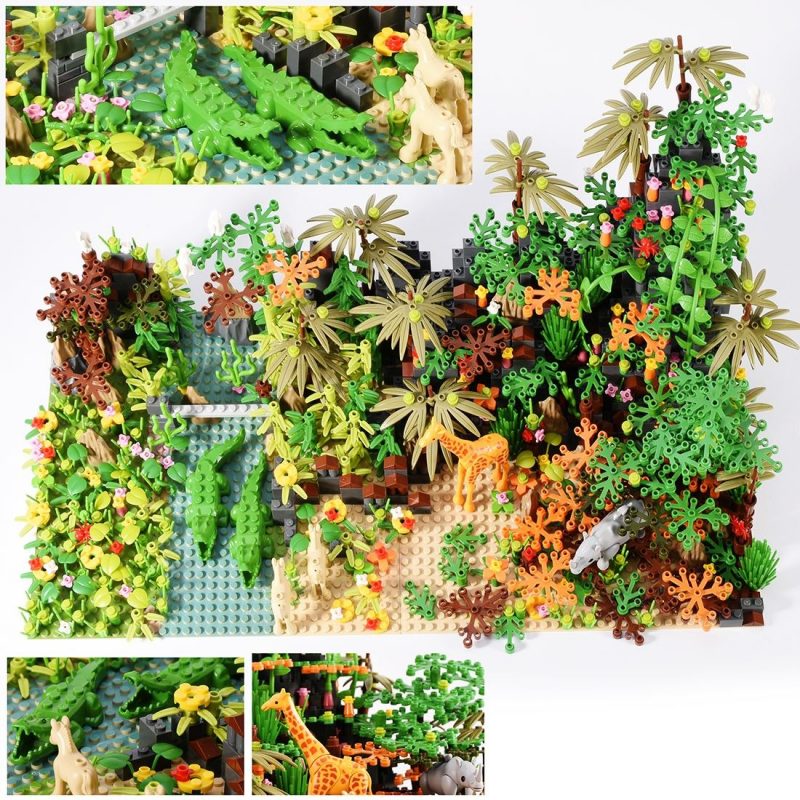 CREATOR MOC 89820 Tropical Rainforest Scene Brick MOCBRICKLAND 3 800x800 1