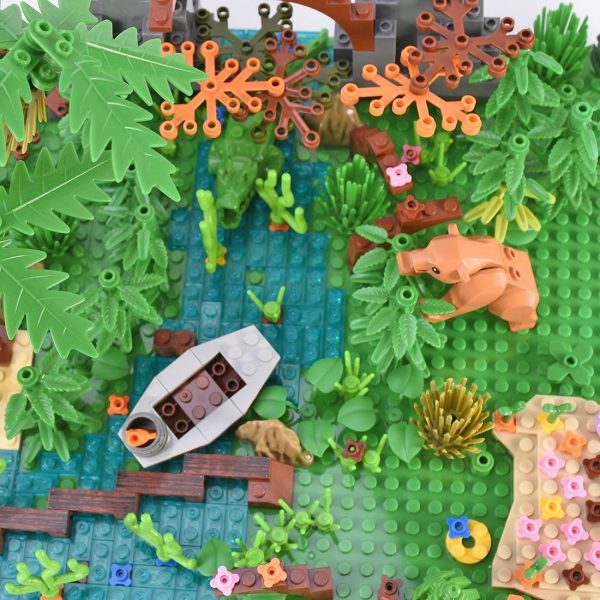 CREATOR MOC 89821 Tropical Rainforest Scene Brick MOCBRICKLAND 6
