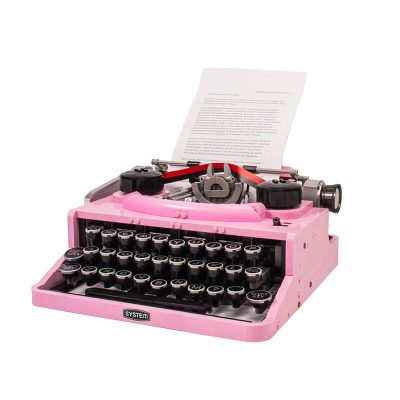 CREATOR MOC T5010B Pink Typewriter MOCBRICKLAND 1