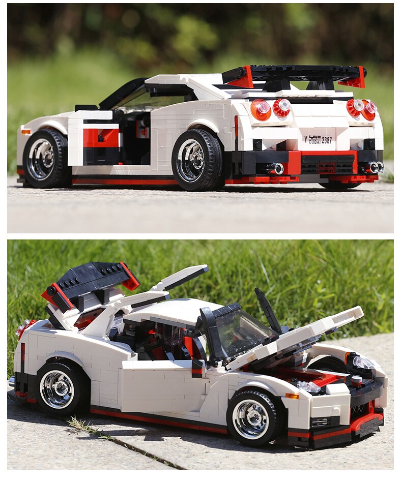 MOULD KING 13104 Nismo Nissan GTR R35 Speed Racing Sport Car