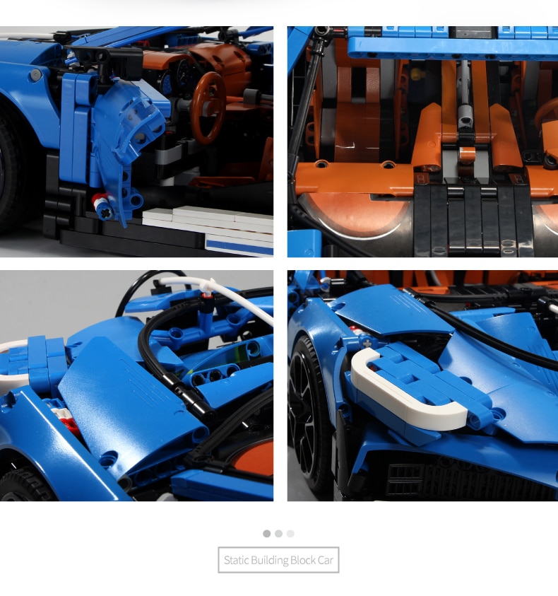 MOULD KING 13125 Bugattis Chiron Sport Racing Car