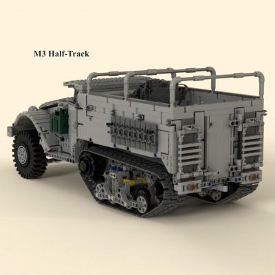 MILITARY MOC 50196 M3 Half Track by legolaus MOCBRICKLAND 3 scaled 1