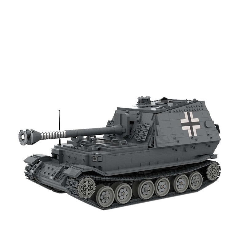 MILITARY MOC 62740 Panzerjager Tiger P Elefant by Gautsch MOCBRICKLAND 5 1