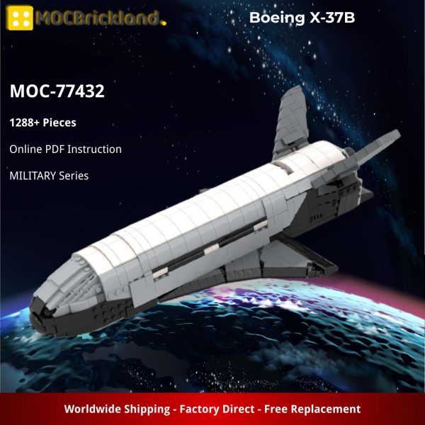 MILITARY MOC 77432 Boeing X 37B by bru bri mocs MOCBRICKLAND 5