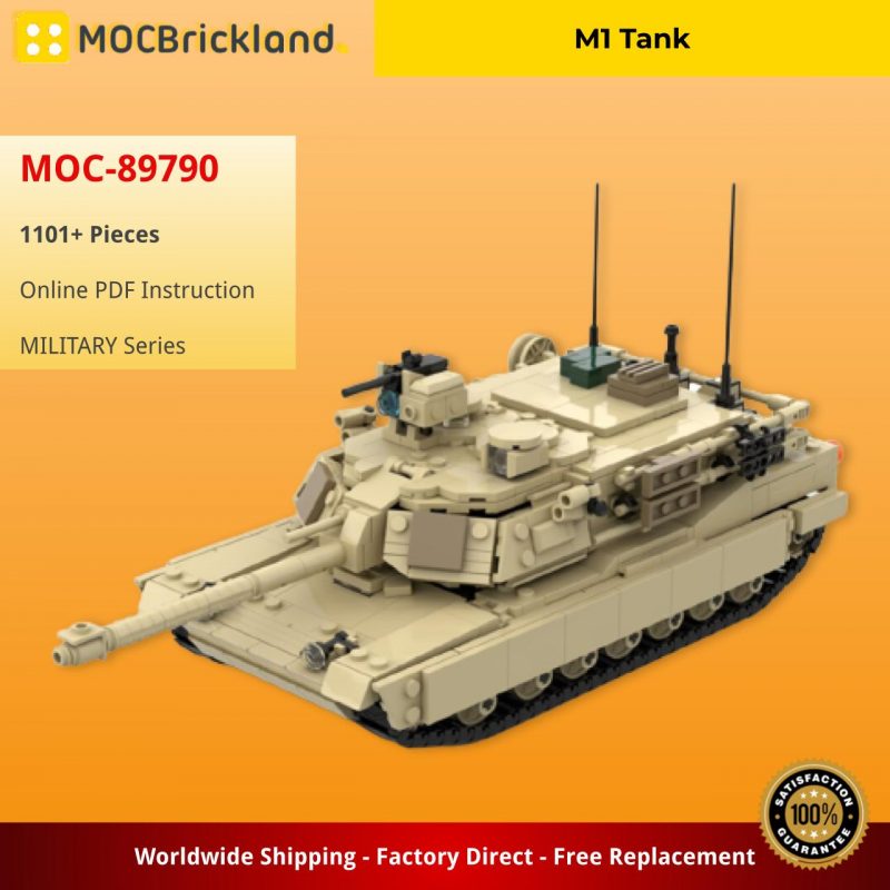 MILITARY MOC 89790 M1 Tank MOCBRICKLAND 4 800x800 1