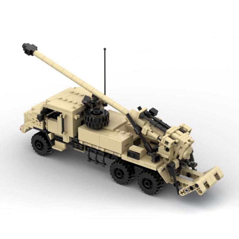 MILITARY MOC 89792 CAESAR Self Propelled Howitzer MOCBRICKLAND 3 800x800 1