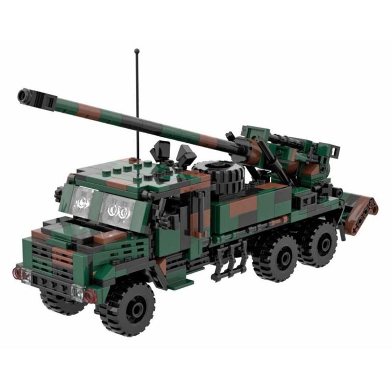 MILITARY MOC 89792 CAESAR Self Propelled Howitzer MOCBRICKLAND 7 800x800 1