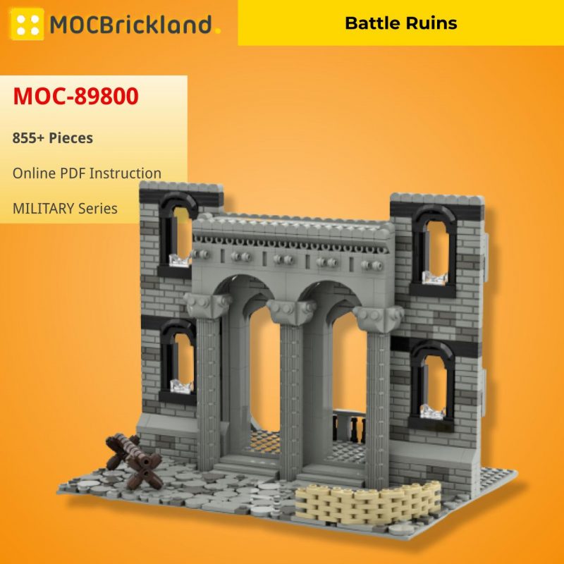 MILITARY MOC 89800 Battle Ruins MOCBRICKLAND 4 800x800 1