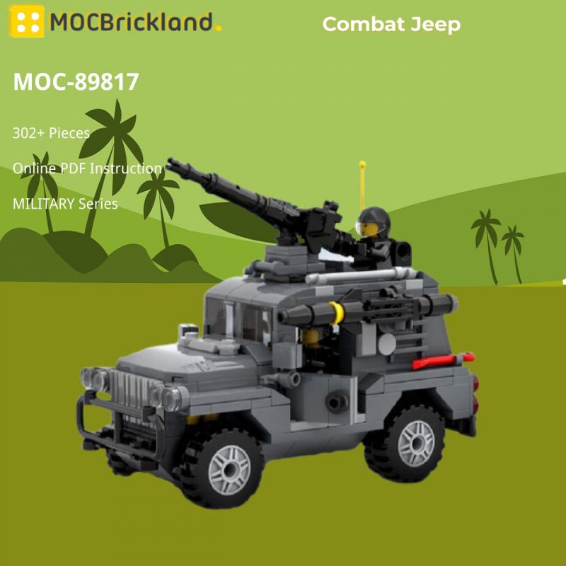 MILITARY MOC 89817 Combat Jeep MOCBRICKLAND 3 800x800 1