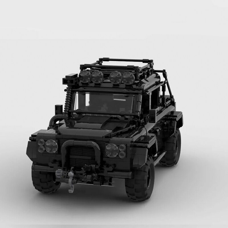 MOC 89773 Land Rover Defender SVX Spectre MOC Off road Vehicle Car 4 1