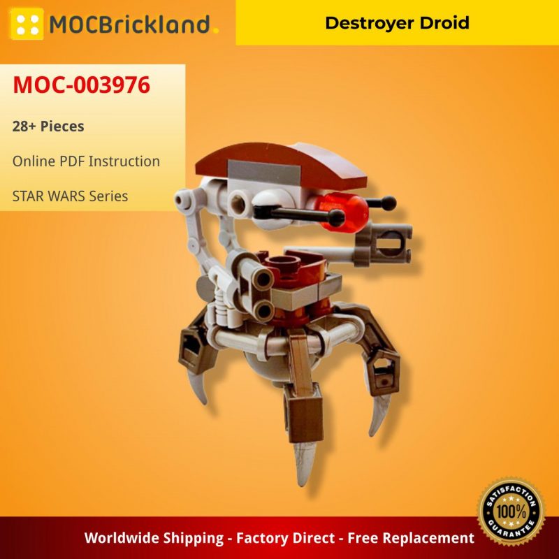 MOCBRICKLAND MOC 003976 Destroyer Droid 2 800x800 1