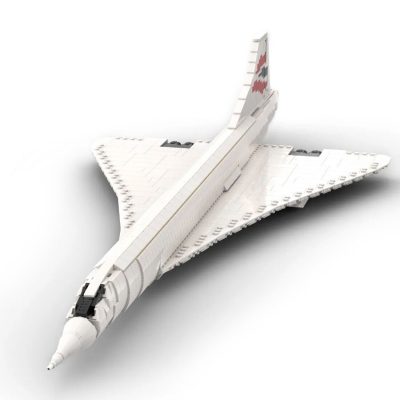 MOCBRICKLAND MOC 100783 Concorde 4
