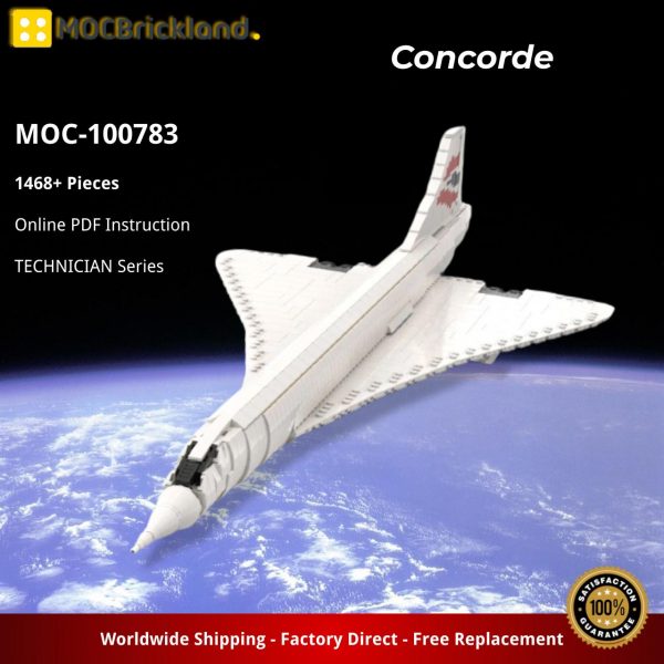 MOCBRICKLAND MOC 100783 Concorde 5