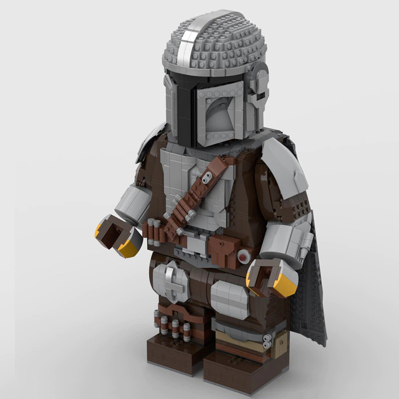 MOCBRICKLAND MOC 102953 The Mandalorian Mega Figure 1 1