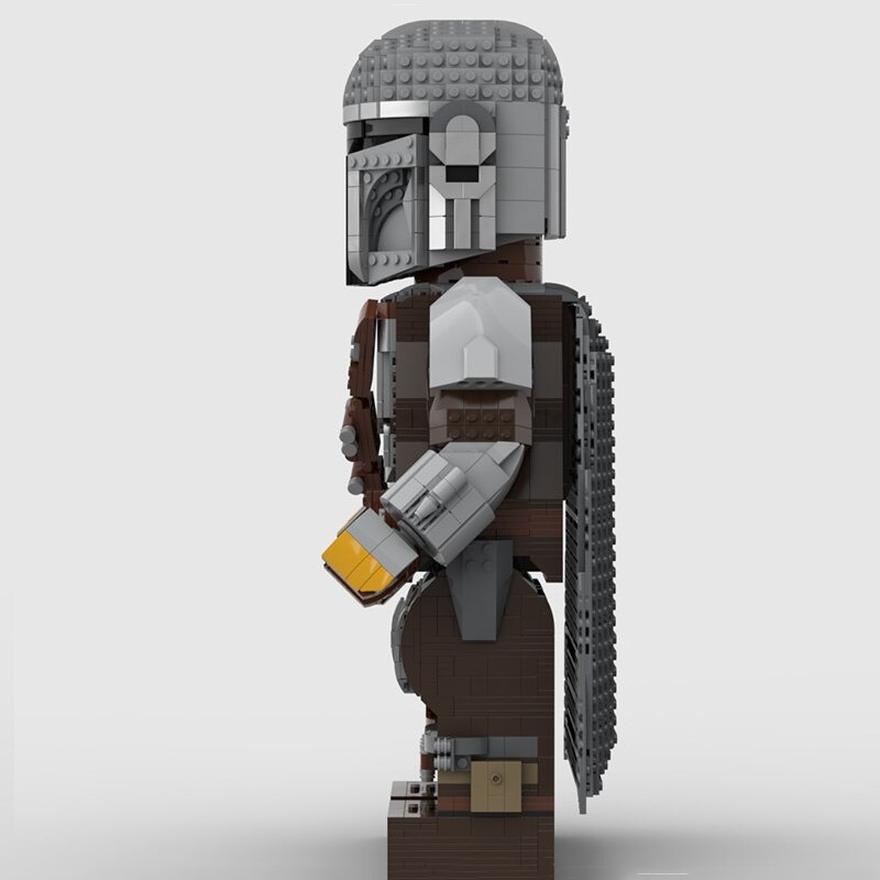 MOCBRICKLAND MOC 102953 The Mandalorian Mega Figure 6 1