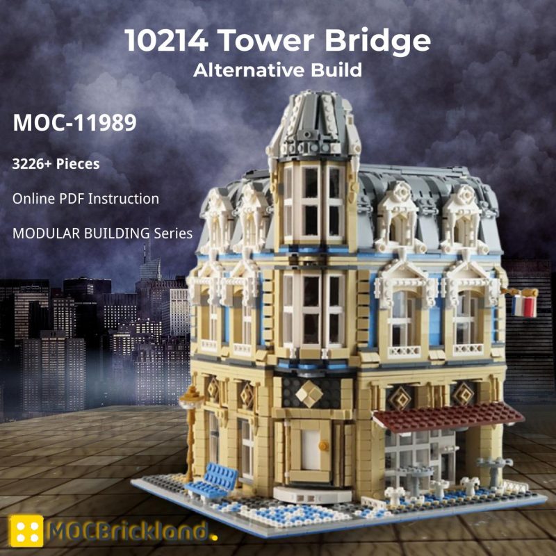 MOCBRICKLAND MOC-11989 10214 Tower Bridge Alternative Build