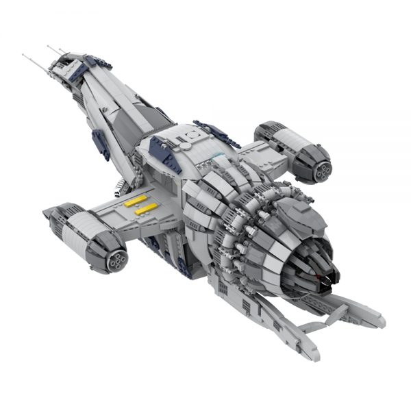 MOCBRICKLAND MOC 12777 Firefly Serenity Spaceship 4
