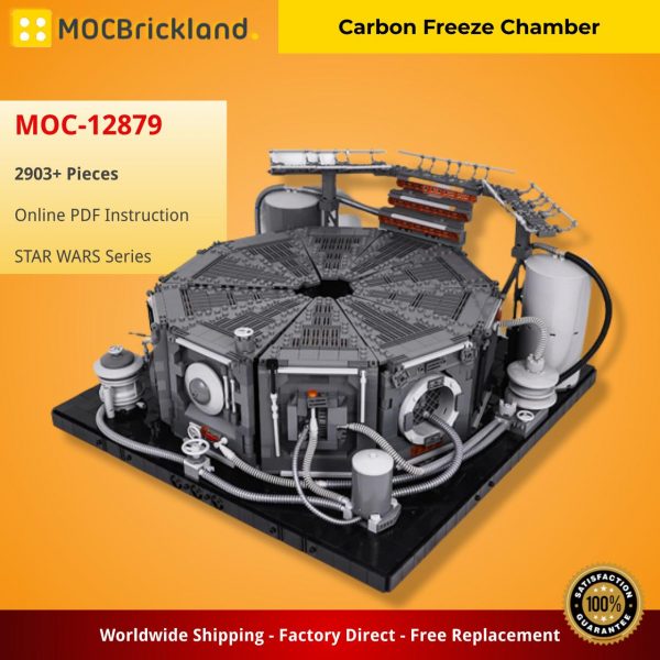MOCBRICKLAND MOC 12879 Carbon Freeze Chamber 2 1